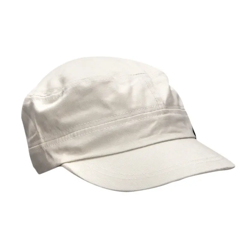 Adult Men Women Cap Adjustable Flat Roof Hat Cadet Patrol Bush Hat Baseball Field Cap 4