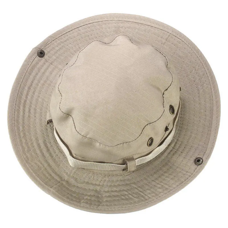 Adult Men Women Cap Bucket Hat Sun Hats Wide Cap Brim Military Hat 2