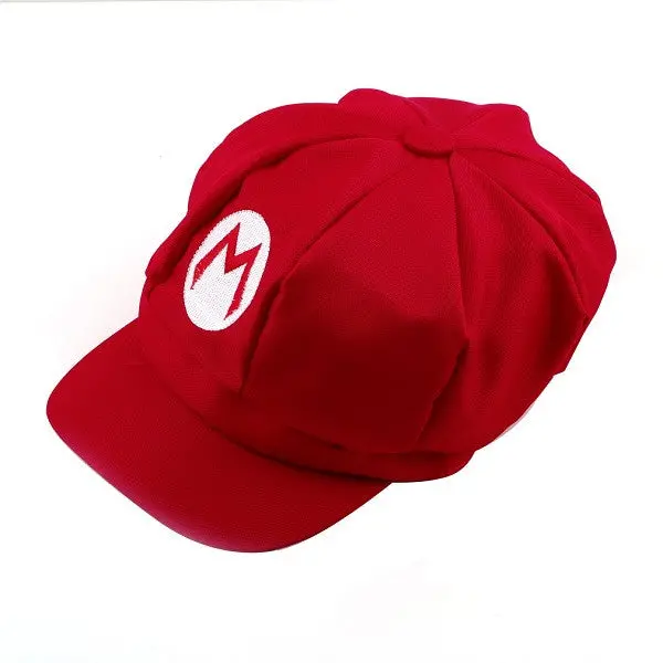 Adult Size Chic Luigi Super Mario Bros Baseball Costume Cosplay Hat Cap 1