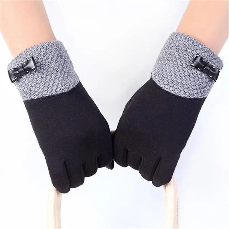 Amazing 2 Styles Beautiful Candy Colors Fashion Womens Girls Screen Outdoor Sport Warm Gloves 1
