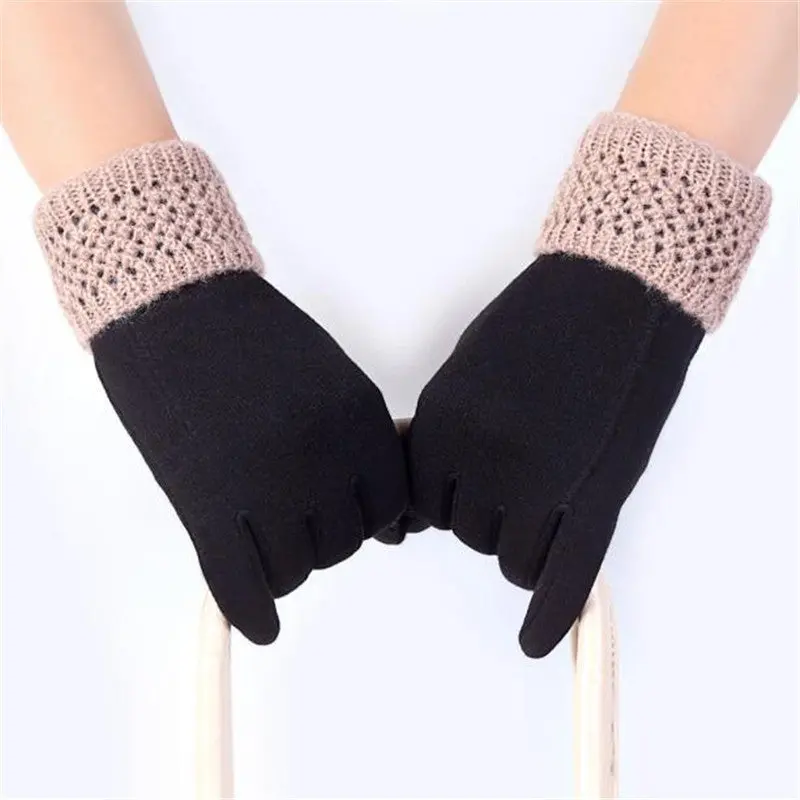 Amazing 2 Styles Beautiful Candy Colors Fashion Womens Girls Screen Outdoor Sport Warm Gloves 7