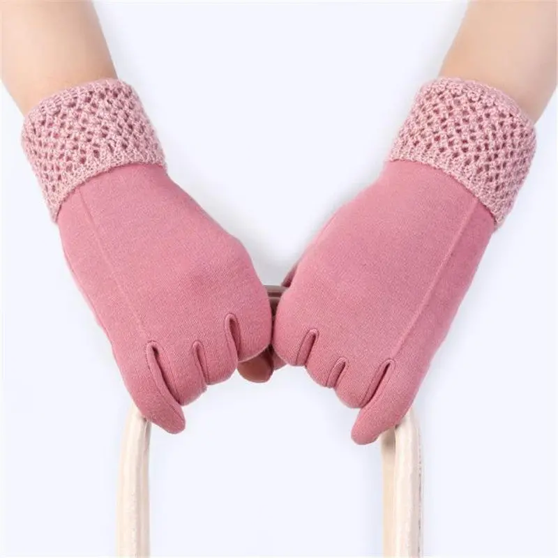 Amazing 2 Styles Beautiful Candy Colors Fashion Womens Girls Screen Outdoor Sport Warm Gloves 9