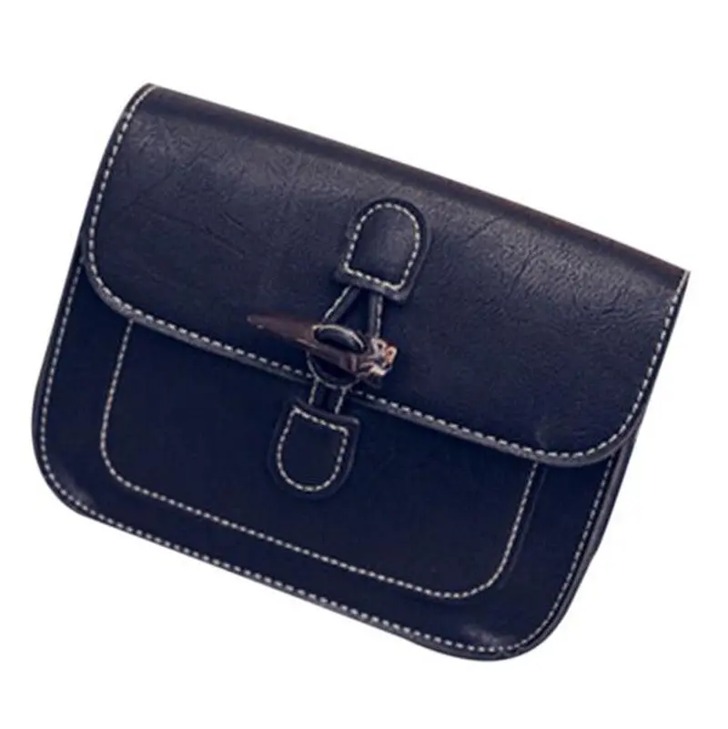 Amazing Women Girls Leather Hbag Cross Body Shoulder Messenger Bag Flap 4