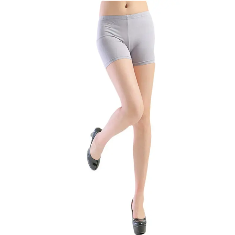 Amazing Women Safety Underwear Belly Dance Tight Candy Color Underpants Ladies Boyshort Safety Pants 2
