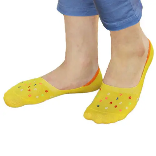 Amazmen's Invisibile Short Socks Cotton Blends Antiskid Socks 4