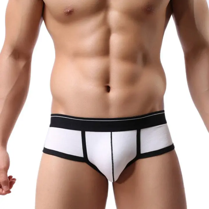 Amazmen's Sexy Cotton Underwear Shorts Men Underpants Soft Briefs For Men 1