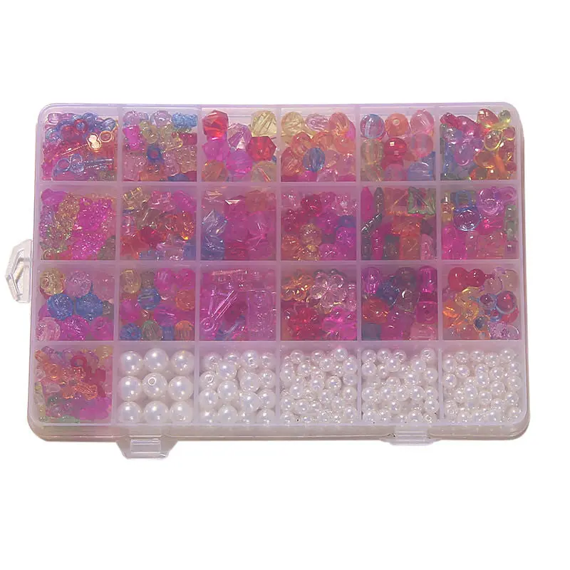 Amblyopia Cy Color Diy Bracelet Wear Beads Kids Toys For Children Geometric Personalized Jigsaw Puzzle Educational Toy 3