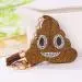 Amusing Emoticon Tassel Keychain Women Bag Chaveiro Key Ring Car Flavoring Poo Shape Key Small Pendant Emoji Llaveros Feida 1