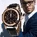 Analog Quartz Watch Men Top Luxury Watches Business Pu Leather Wristwatches Clock Relogio Masculino 1