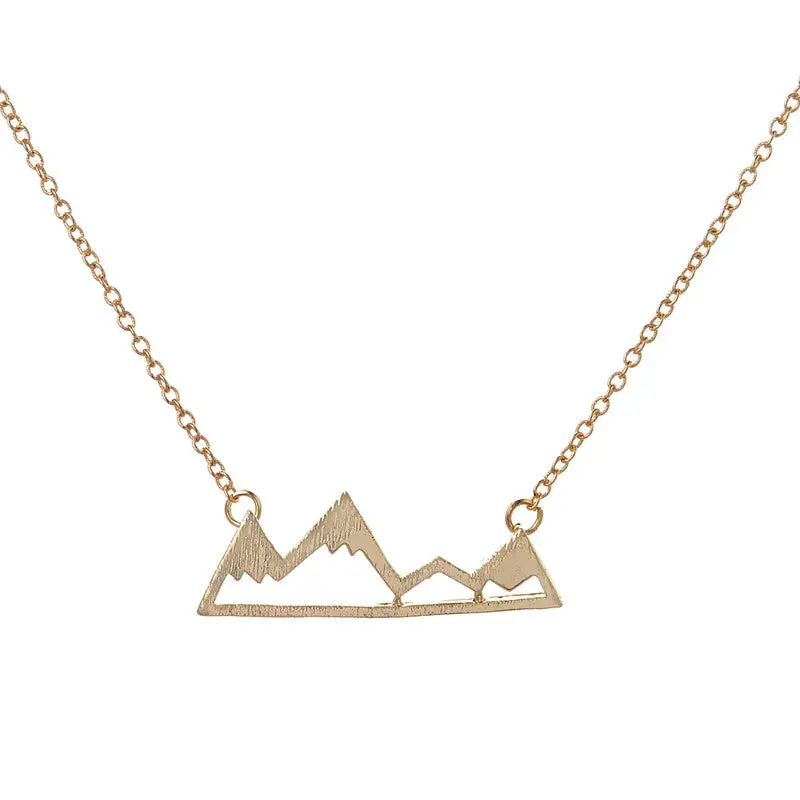 And Gifts Friends Dainty Snowy Mountain Top Necklaces Snowcap Mountain Jewelry Necklace 30Pcs-N181 1