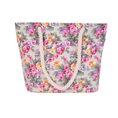 And Shoulder Bag Ladies Canvas Women Handbags Ladies Hand Bags Casual Tote Big Floral Bag Bolsos 1