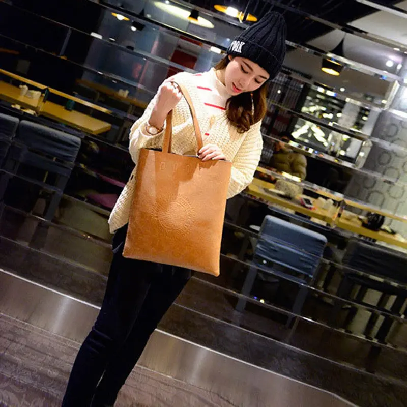 And Shoulder Bag Women Handbags Bucket Bags Ladies Casual Tote Bag For Bolsos 5