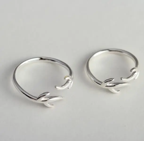 Animal Antler Rings Adjustable Ring Christmas Gift Syjz062 2