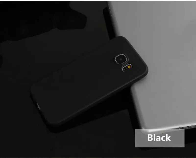 Anti Knock Silicone Cute Candy Colors Rubber Gel Tpu Soft Phone Case Cover For Samsung Galaxy S5 / S6 / S6 Edge Cases 1