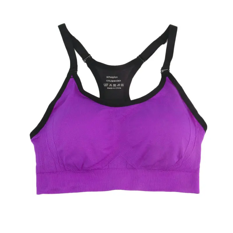 Anti Vibration Bra Stylish Yoga Training Running Padded Wireless Home Daily Sleep Bra Top Sportwear 9
