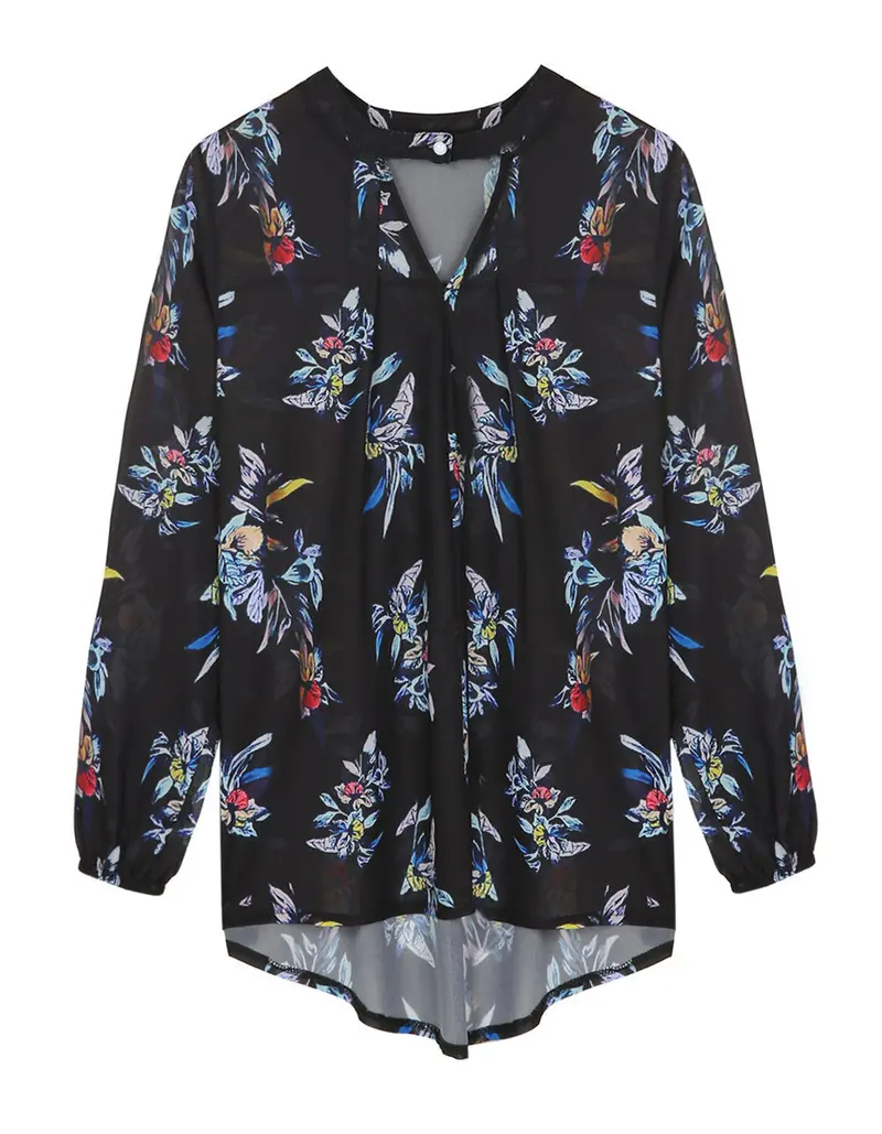Antumn Style Tshirts For Women Floral Printing T Shirt Women Tshirt Casual Woman Tops Plus Size Sxxxl 6