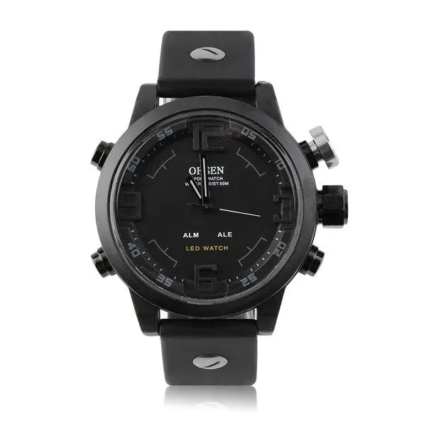 Army Sport Quartz Wristwatch Analog Digital Led Military Outdoor Gift 1