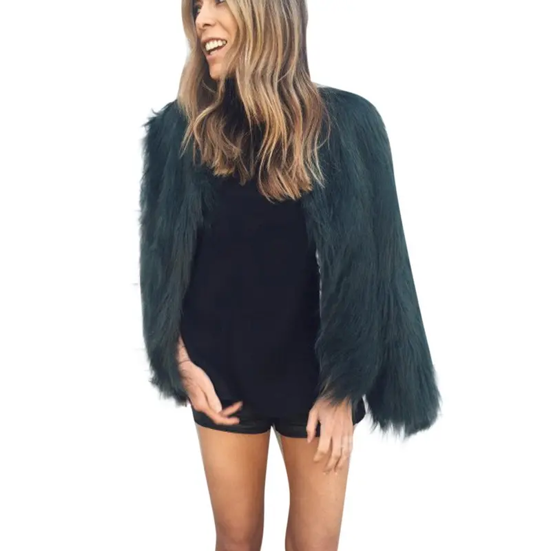 Arrival Warm Women Import Coat Fur Vest High-Grade Faux Fur Coat Fox Fur Long Vest Plus Size S-Xxxl 1
