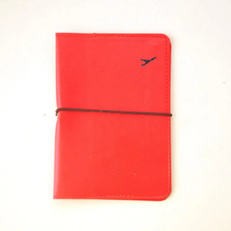 Artificial Leather Id Card Holder Credit Business Card Holder Passport Holder Documents Women Men Travel Passport Cover Case 2