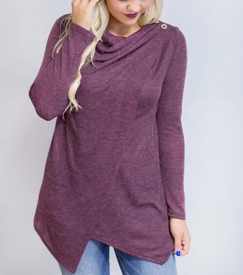 Asymmetrical Single-Button Cardigan – Five-Color Knit Outerwear Layer