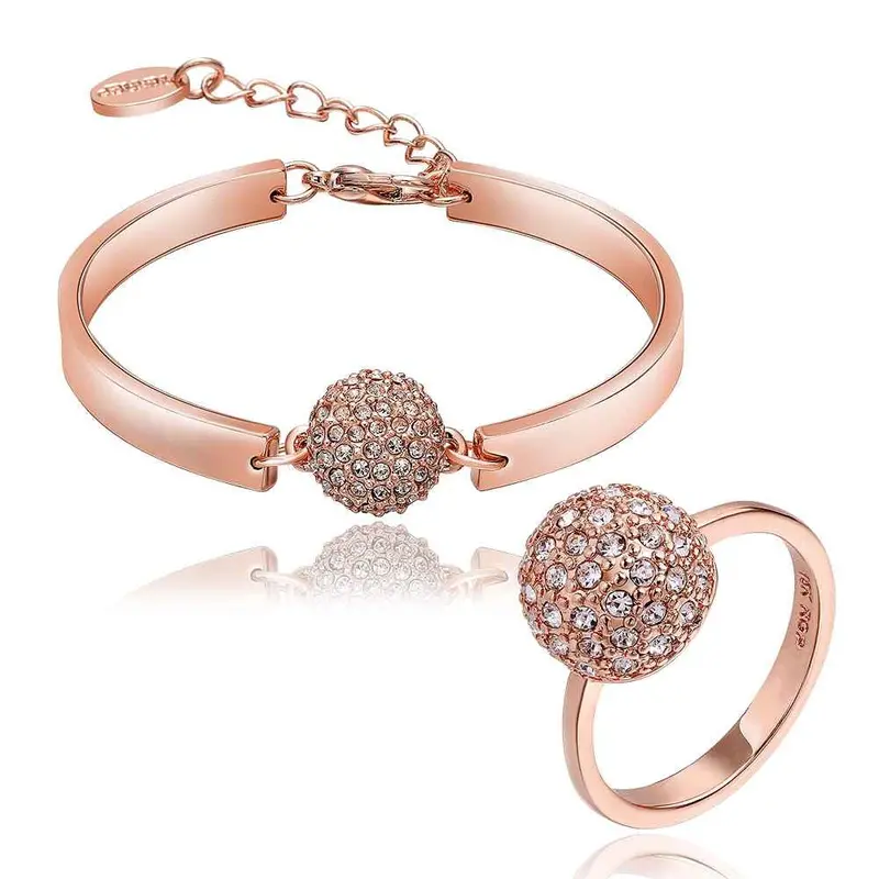 Austrian Crystal Jewelry Sets Curd Phase Jewelry European Style Smtps4 3 1
