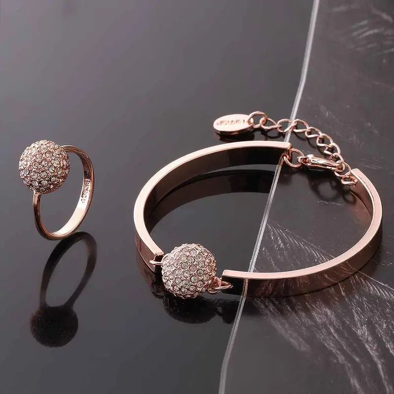 Austrian Crystal Jewelry Sets Curd Phase Jewelry European Style Smtps4 3 2