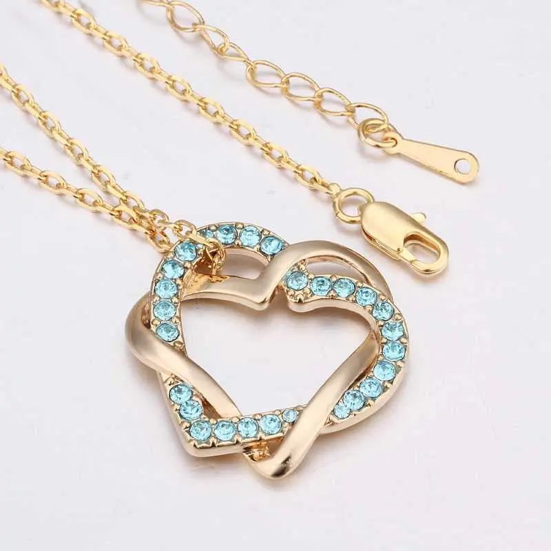 Austrian Crystal Necklaces Love Set Perfume Women Sport 1