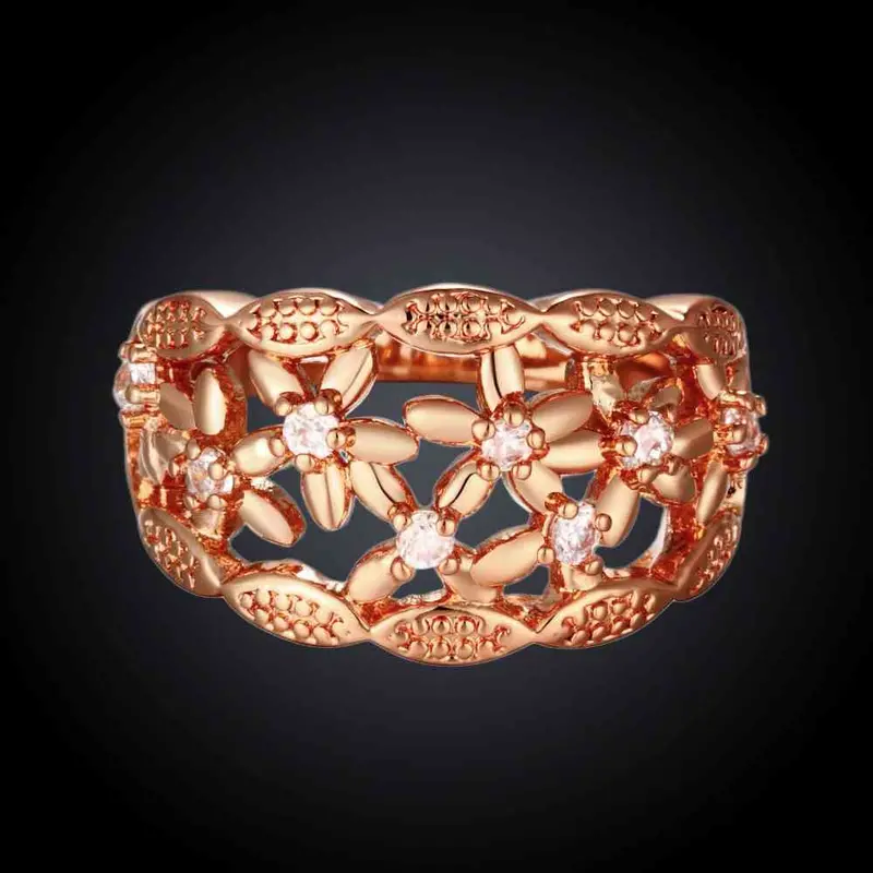 Austrian Crystal Rings For Men Pierced Filower Anel Sport Skgr1 8 2