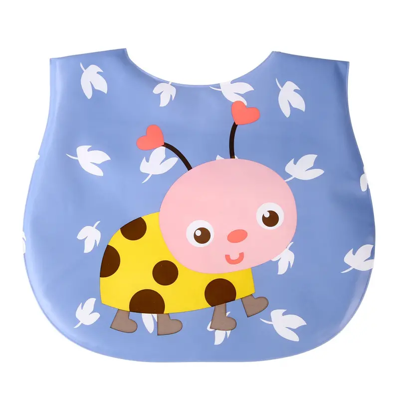 Baby Bibs Waterpro Lovely Cute Cartoon Bee Butterfly Toddler Baby Saliva Towel Cotton Baby Boy Girl Bibs 1