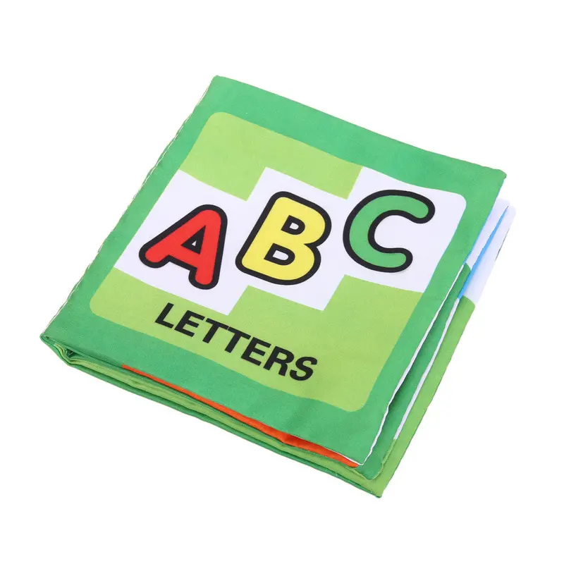 Baby Book Animal Letter Vehicles Fruit St Cloth Book For Kids Children Educational Toys Born Crib Cloth Baby Toys 1