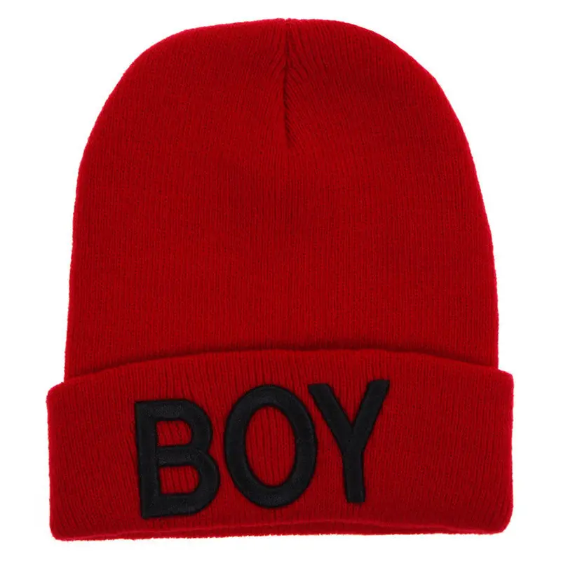 Baby Boys Hat Toddler Knitted Woolen Boy Letter Hats Cheap Caps For Boys 1