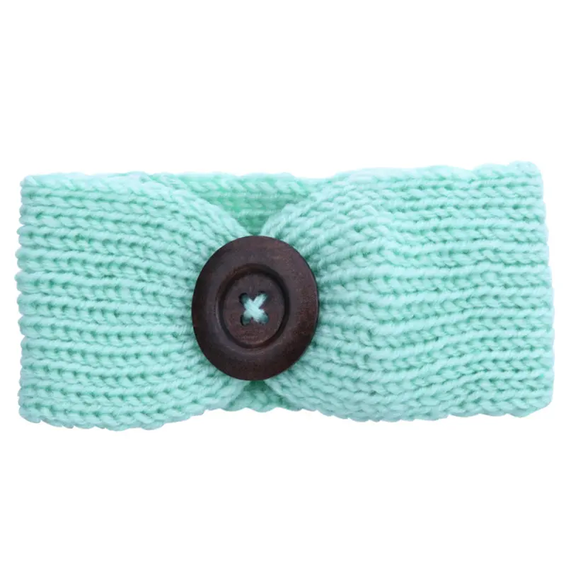 Baby Hair Accessories Baby Girl Headb Toddler Cute Wool Button Bow Born Hairb 1