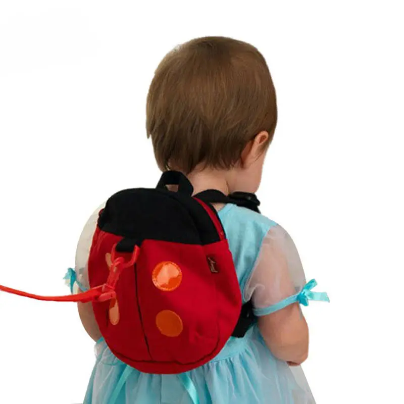 Baby Harness Leashes Kids Keeper Cartoon Strap Backpacks Animal Daysack Ladybug Anti-Lost Walking Wings 1