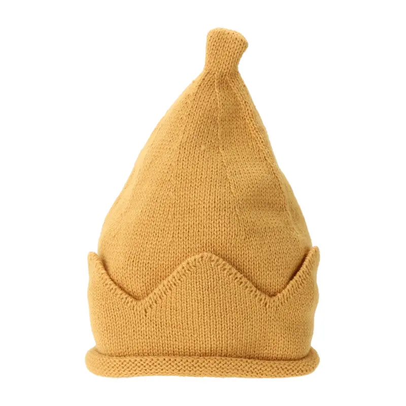 Baby Hat Born Infant Born Elf Crown Hat Boys Girls Cute Warm Cap 1