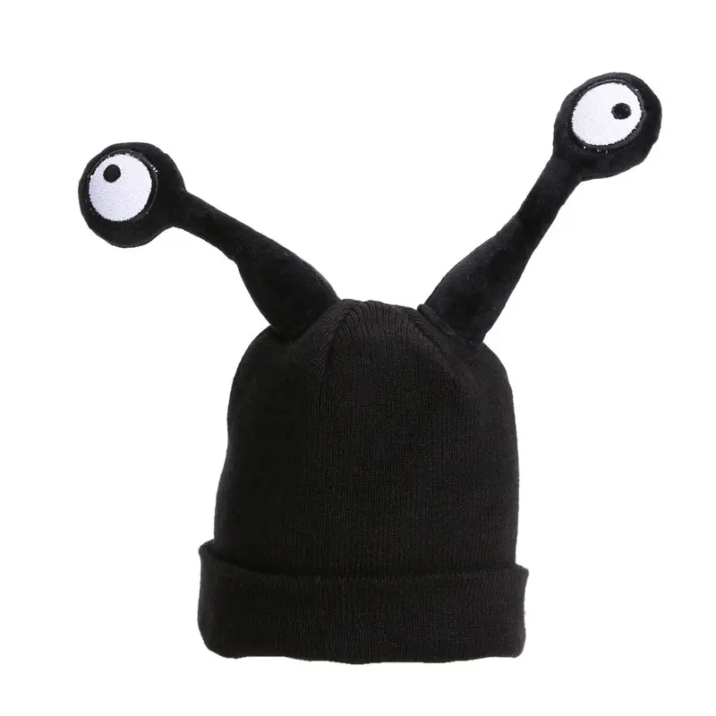 Baby Hat Cartoon Insect Kids Bonnet Warm Wool Knitted Cap Beanie Cute Eyes Baby Boys Girls Hat 1