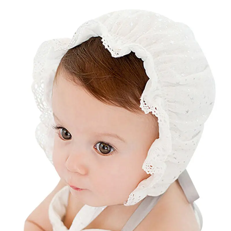 Baby Hats Girls Princess Hats Cotton The Palace Hat Baby Born Sun Hats Caps 1
