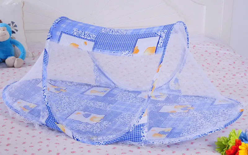 Baby Infant Mosquito Net Cartoon Portable Foldable Children Folding Tent Bed Nets 3 Colors 84448 1