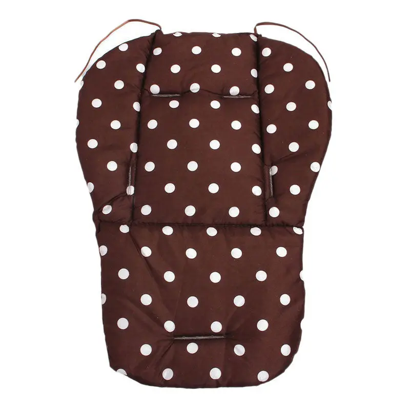 Baby Infant Stroller Seat Cushion Pushchair Cotton Mat White Dot St Comfortable Baby Seat Cushion 1