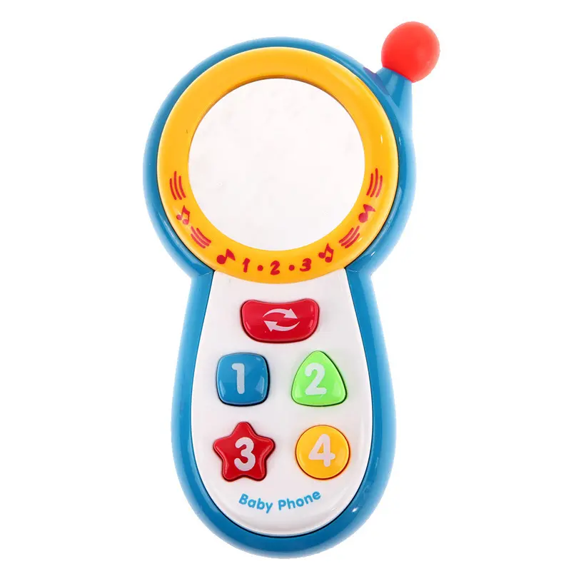 Baby Kids Learning Study Musical Sound Cell Phone Toys Children Educational Toys Mobile Phones Learning Toy 1