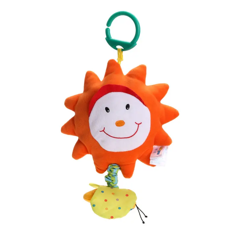 Baby Kids Pull Ring Bed Hanging Plush Doll St Sun Toy H Music Toy Gift 1
