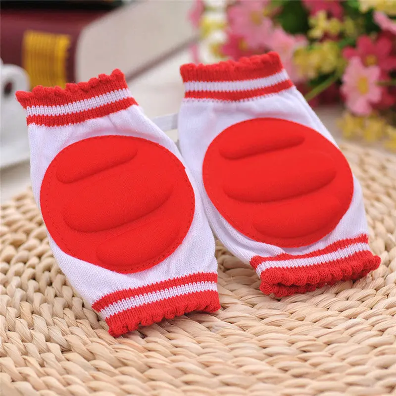 Baby Leg Warmers Pads Cotton Baby Greave Safety Crawling Elbow Cushion Toddlers Knee Protector Baby Knee Pads Kids 1