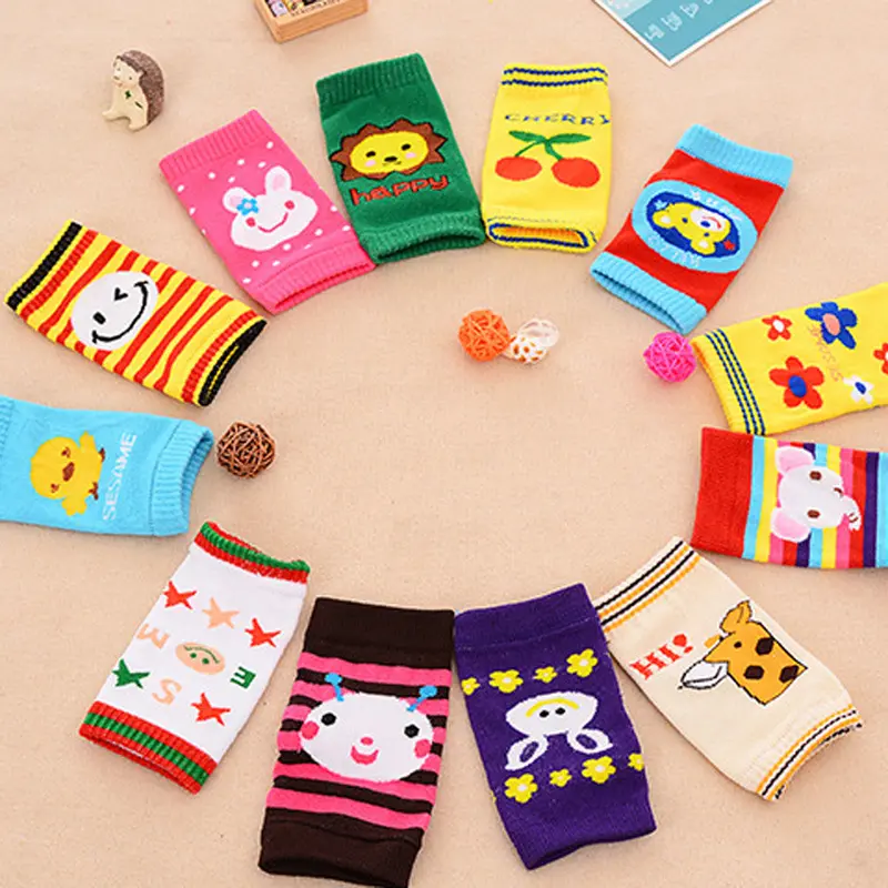 Baby Leg Warmers Protector Baby Knee Pads Kids Safety Crawling Elbow Knee Protective For Infants Toddlers Romly Sent 1
