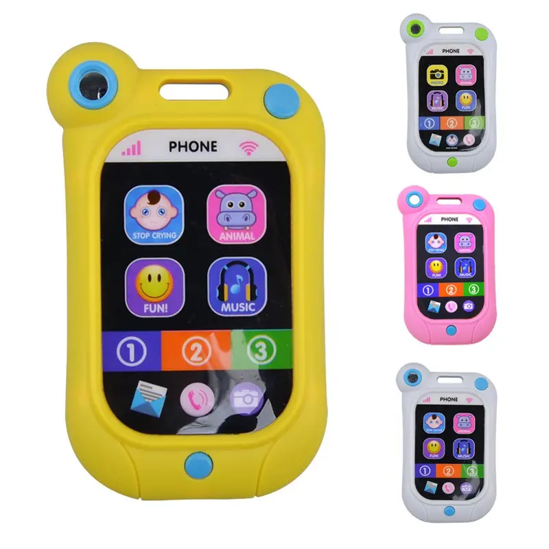 Baby Phone Learning Study Musical Sound Cell Phone Educational Toys Baby Musical Instrument Toy Phone For Kids Children 1