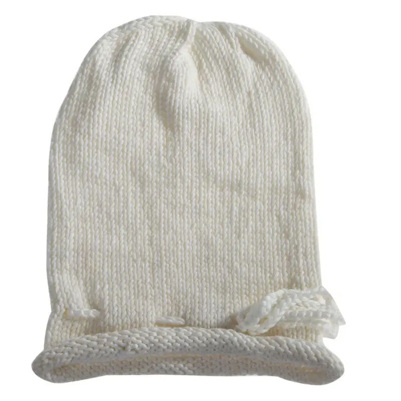 Baby Pography Props Hmade Born Knitted Sleeping Bag Infant Knit Crochet Costume 1