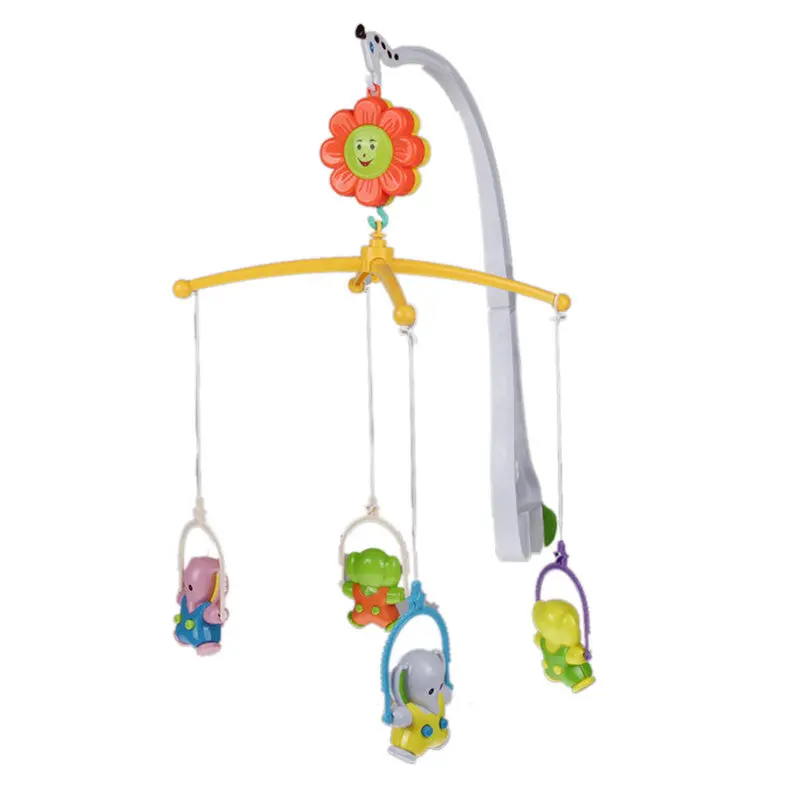 Baby Rattles Musical Box Song Baby Music Crib Mobile Bed Hanging Rattle Bed Bell Toy For 0-12 Months 1