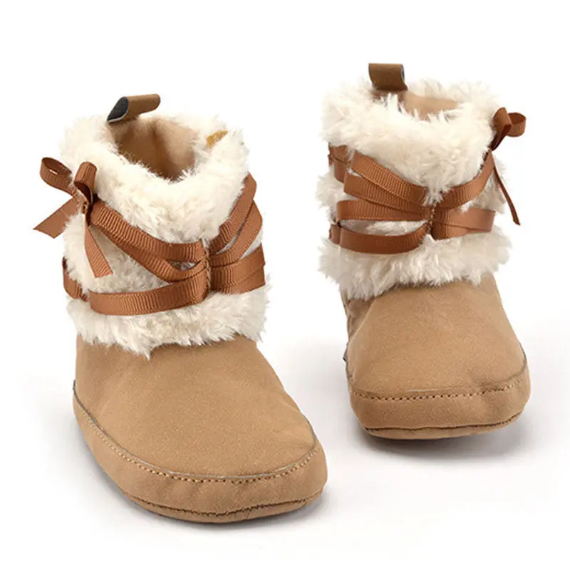 Baby Shoes Boots Infants Warm Shoes Baby Girls Booties Snow Boots Baby Boy Boots Borns Cotton First Walkers 1