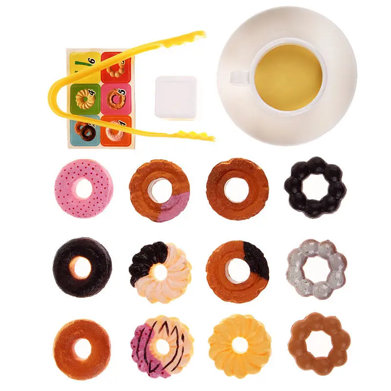 Baby Simulation Cookies Gifts Kids Donuts Stack Up Play Educational Toys 1