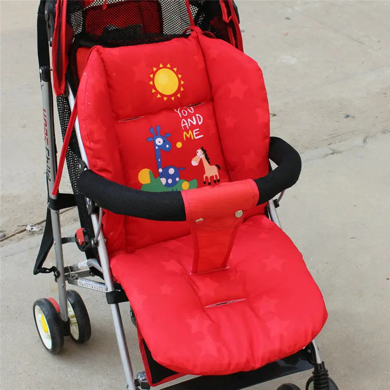 Baby Stroller Cushion Child Cart Seat Cushion Pushchair Cotton Stroller Mat 0-36 Month Cojin Cochecito Bebe 2
