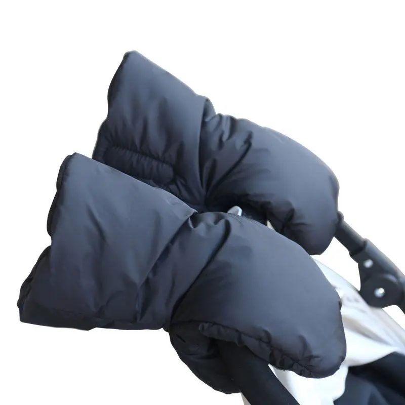 Baby Stroller Gloves Muff Infant Stroller Accessories Kids Toddler Trolleys Pram Pushchair Gloves Black 1