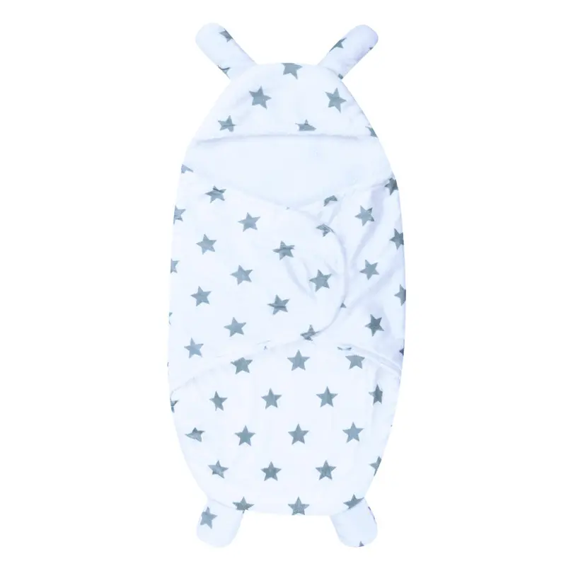 Baby Swaddle Wrap Swaddling Baby Blankets Born Infant Towel St Short Plush Envelope Swaddling Sleeping Bag 1